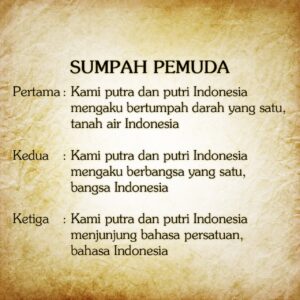 Teks Sumpah Pemuda